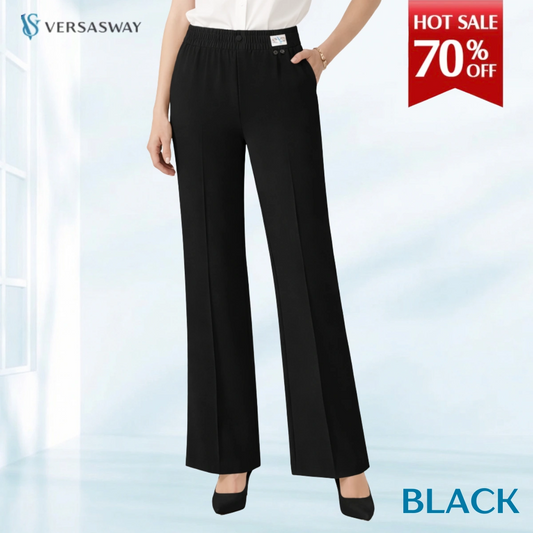 VersaSway - Ultra Smooth High Rise Elastic Waist Comfy Pants