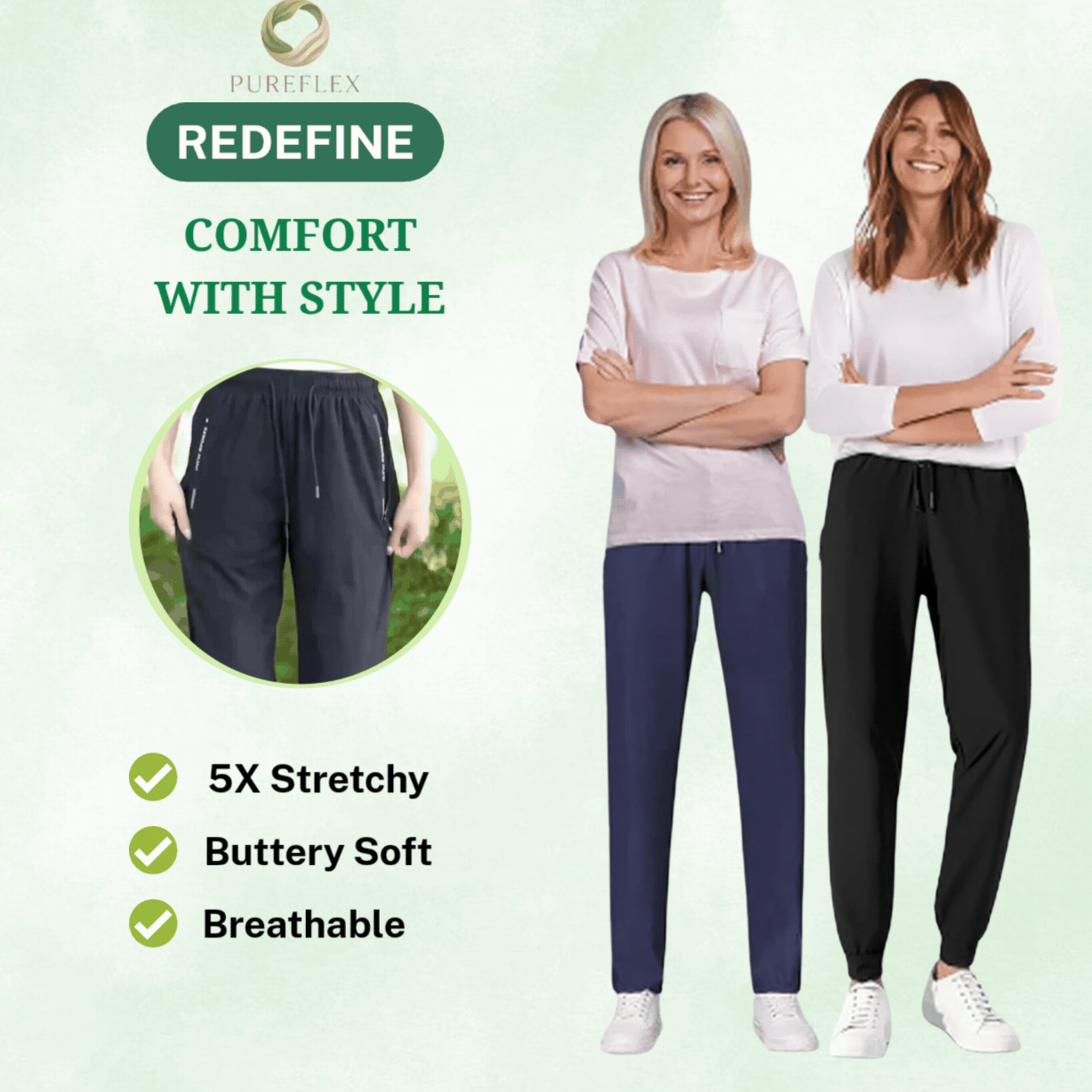 PUREFLEX- Ultra Stretch Breathable Casual Pants