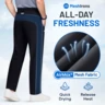 MeshIrons - Men’s Breathable Mesh Panel Casual Pants